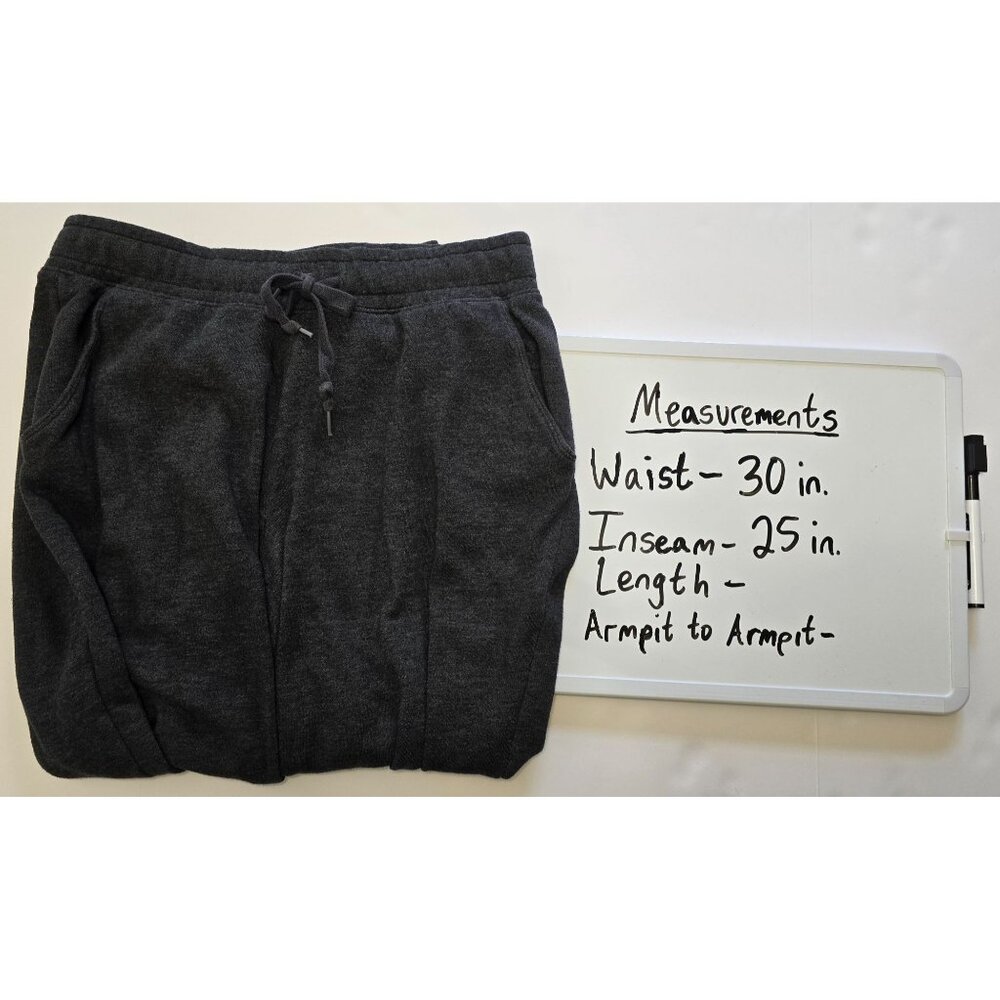 Victoria's Secret PINK Logo Women's Jogger Sweatpants Medium M Drawstring Waist - Picture 4 of 7